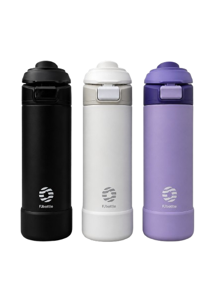 Bundle of 3 710ml magnetic ring water bottle